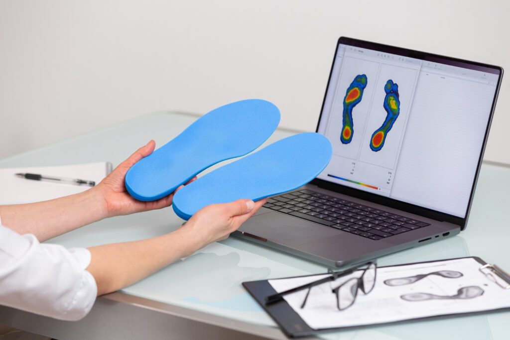 Foot orthotics and foot problems